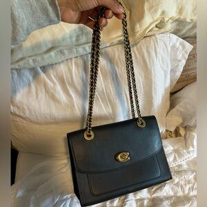 Coach Parker leather bag